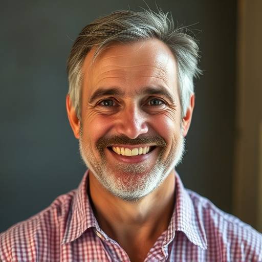 A portrait of Pieter van der Merwe, the content manager of Taste of Ubuntu