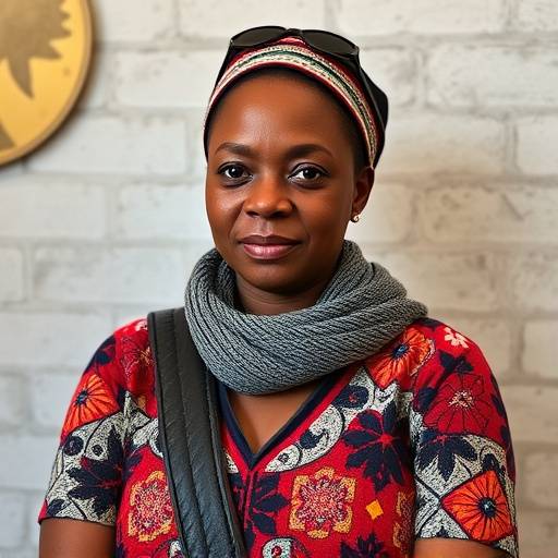 A portrait of Thando Dlamini, the community manager of Taste of Ubuntu
