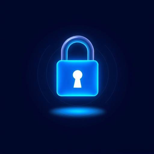 Lock icon representing data privacy and security